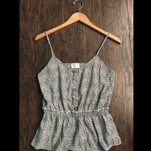 Cheetah print top for teens